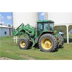 1998 JOHN DEERE 7710 FWA TRACTOR
