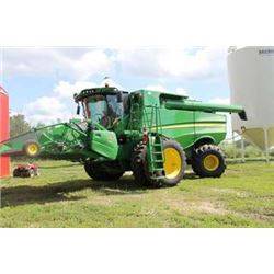 2012 JOHN DEERE S670 COMBINE