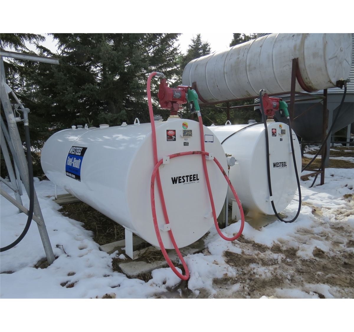 WESTEEL 1000 GALLON FUEL VAULT DOUBLE WALL TANK CHOICE