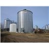 Image 2 : BIN #13 - DARMANI 10,000 BUSHEL EIGHT RING GRAIN BIN COMPLETE WITH STEEL FLOOR