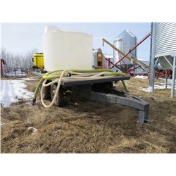 FARM BUILT TANDEM AXLE TRAILER