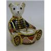 Image 1 : A BOXED ROYAL CROWN DERBY DRUMMER BEAR, MMI, height 10cm  40-50...
