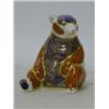 Image 1 : A ROYAL CROWN DERBY PAPERWEIGHT, Seated Honey Bear, LVII  80-100...