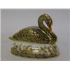 Image 1 : A ROYAL CROWN DERBY PAPERWEIGHT, Jubilee Black Swan, No.1078/2002  200-250...