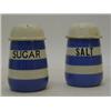 Image 1 : A T.G. GREEN CORNISH WARE 'SALT' AND 'SUGAR' SHAKER, green shield backstamps, height 12cm (2)  30...