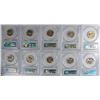 Image 2 : (10) 1948-S JEFFERSON NICKELS PCGS MS-65