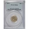 Image 1 : 1875 SEATED DIME PCGS MS-64