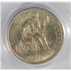 Image 2 : 1875 SEATED DIME PCGS MS-64