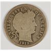 Image 1 : 1913-S BARBER DIME VG