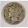 Image 1 : 1942/1-D MERCURY DIME VF