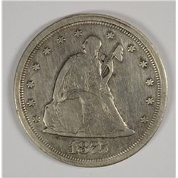 1875-S TWENTY CENT PC G/VG