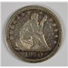Image 1 : 1850 SEATED QUARTER F/VF