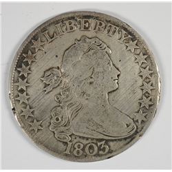 1803 BUST HALF DOLLAR VG DETAILS