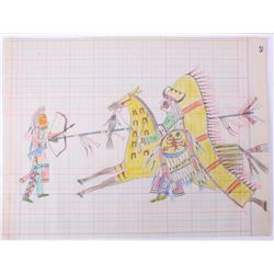 Northern Sioux Ledger Drawings 1890-1950 This is a