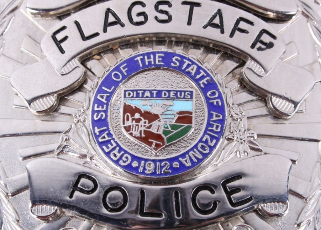 Sergeant Flagstaff Arizona Police Badge This is a