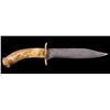 Image 3 : Antique Native American Hunting Knife The knife sh