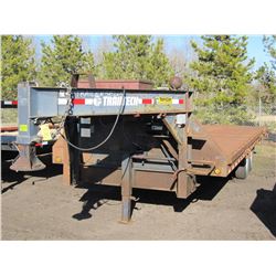 1998 TRAILTECH TANDEM AXLE GOOSENECK TRAILER