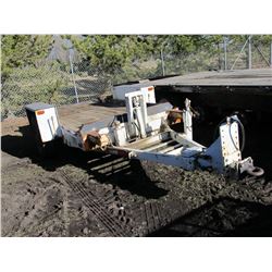 2000 SINGLE AXLE TILTING TRAILER