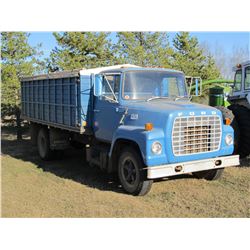 1976 FORD F750 GRAIN TRUCK