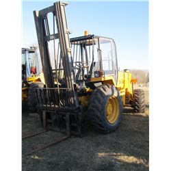JCB RUBBER TIRE 4WD FORKLIFT