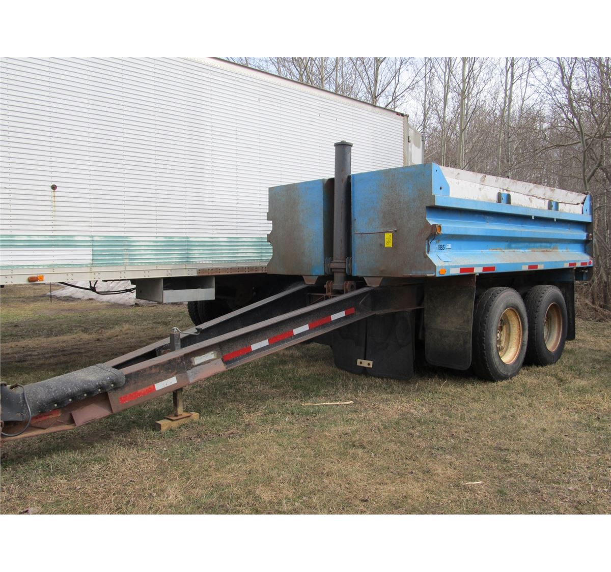 14' TANDEM GRAVEL PUP