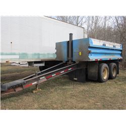 14' TANDEM GRAVEL PUP