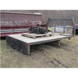 8X11" TRUCK DECK WITH HEADACHE RACKS