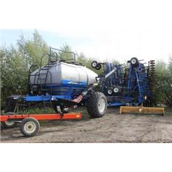 2007 NEW HOLLAND SC340 THREE COMPARTMENT VARIABLE RATE TOW BETWEEN AIR TANK