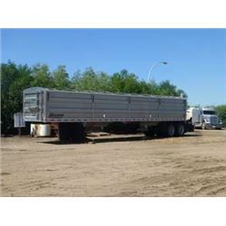 2013 MAURER ALUMINUM 45' TANDEM GRAIN TRAILER