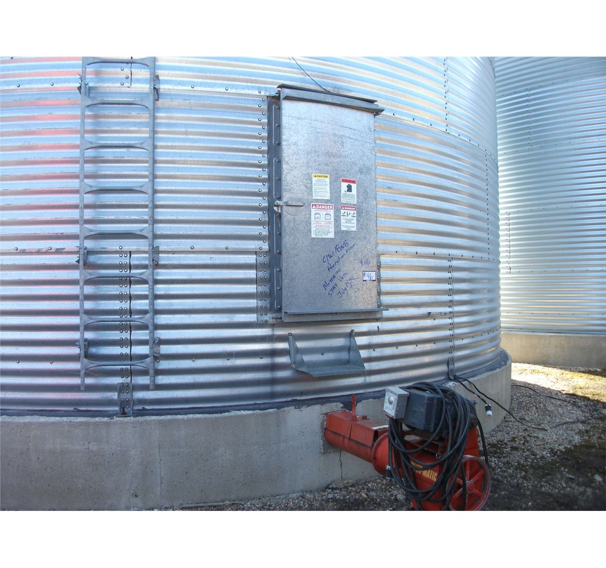 BROCK 12, 500 BU GRAIN BIN