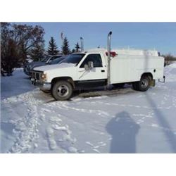 1993 GMC 3500 DIESEL DUALLY SERVICE TRUCK