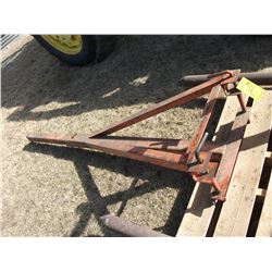 QUICK ATTACH ADJUSTABLE JIB FOR FRONT END LOADER