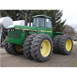 JOHN DEERE 8650 4 WD TRACTOR