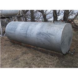 500 GALLON FUEL TANK AND STAND