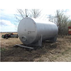 1000 GALLON STEEL WATER TANK