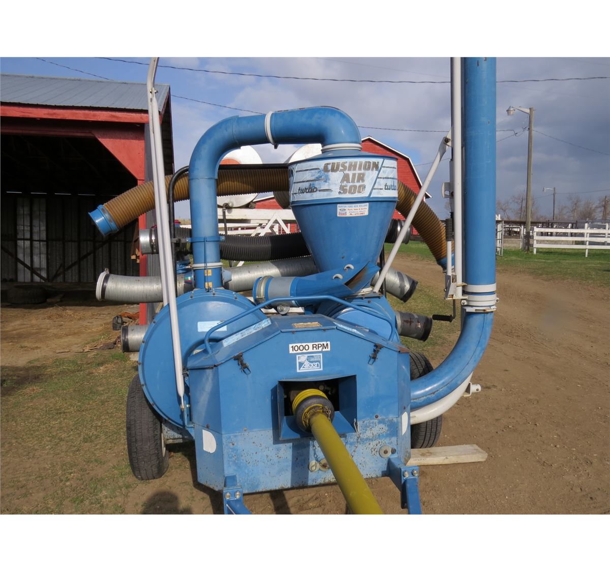 KONGSKILDE CUSHION AIR 500 GRAIN VACUUM