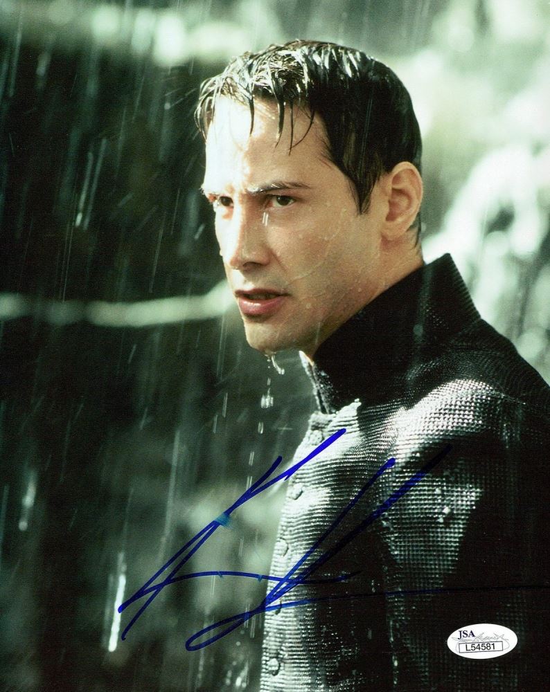 Keanu Reeves Signed 