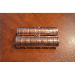 2- Canada 1-Cent Rolls High Grades - (Mixed)