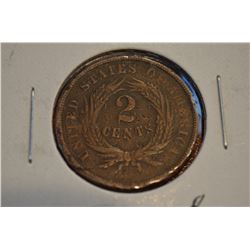 USA; 1868 2-Cent Nice Grade