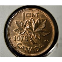 1978 Canada 1-Cent - Double "1978"