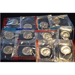 (12) Roosevelt Dimes (BU)