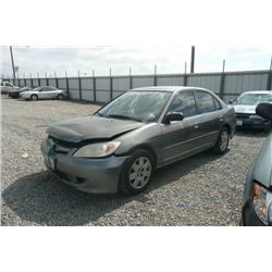 04 Honda Civic 4dr Sedan - T - DRIVE-BD