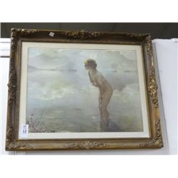 Ornate Framed Water Color