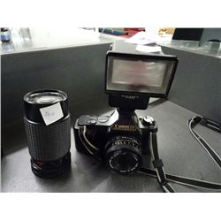 Canon T50 w/Flash & Lens