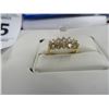 Image 1 : Ladies 14 Kt. YG Wedding Band .95 Cts. Total Weight w/Appr.