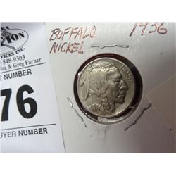 1936 Buffalo Nickel