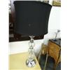 Image 1 : Chrome & Glass Table Lamps