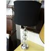 Image 2 : Chrome & Glass Table Lamps