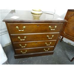 Mahogany 2 Drawer File