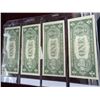 Image 2 : 1935-D/E/F Dollars (4) Silver Certificates